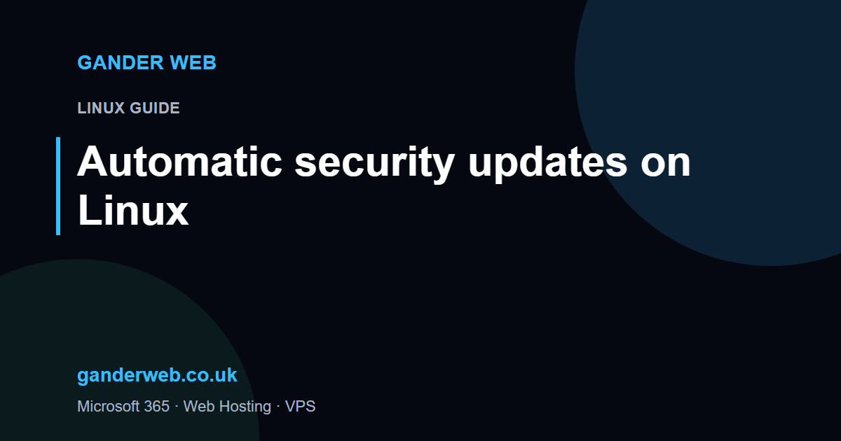 How to Set Up Automatic Security Updates on Linux
