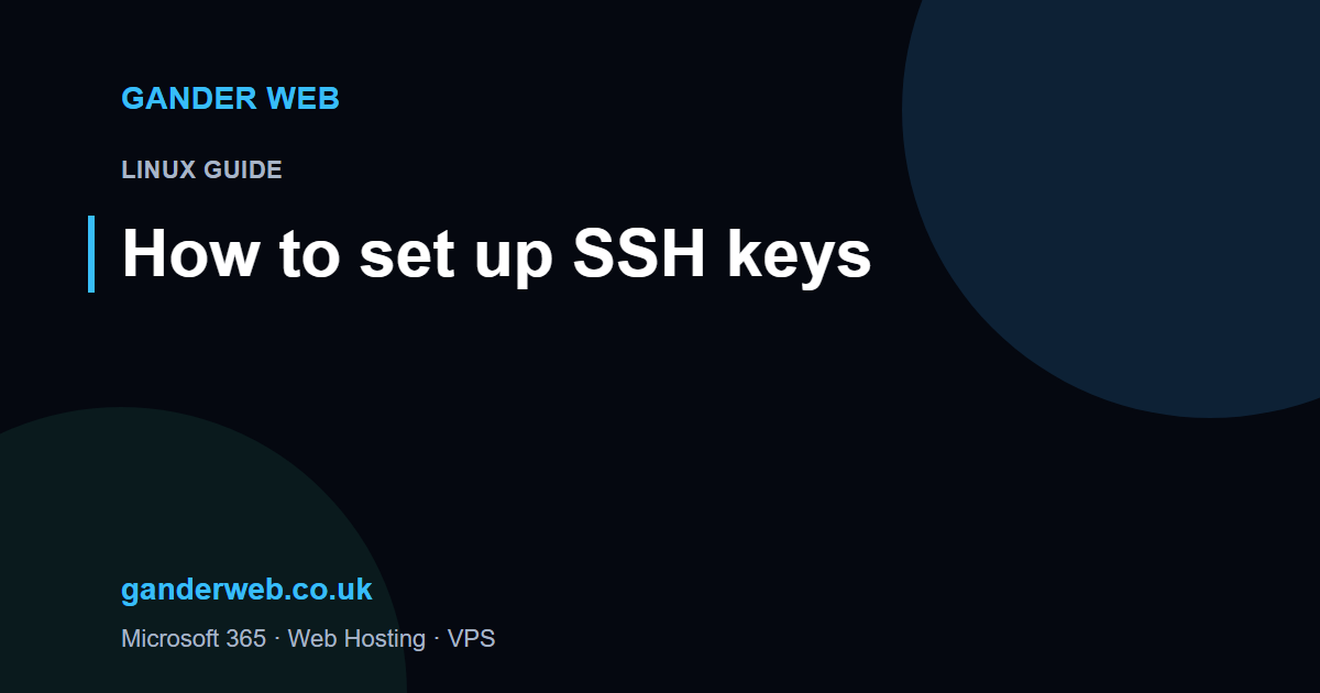 How to Set Up SSH Keys and Turn Off Password Logins